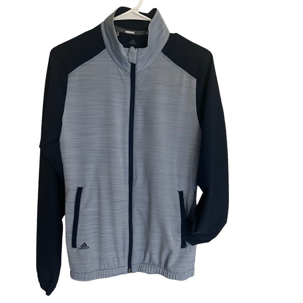 Adidas Two Tone Blue Jacket Size S